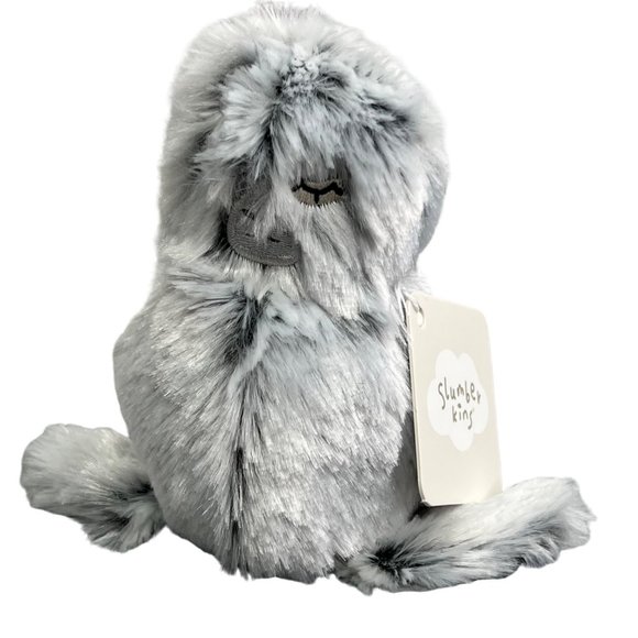 Slumberkins Mini Seal Silver Plush Stuffed Animal NWT Ltd Edition 2021 - Picture 1 of 9